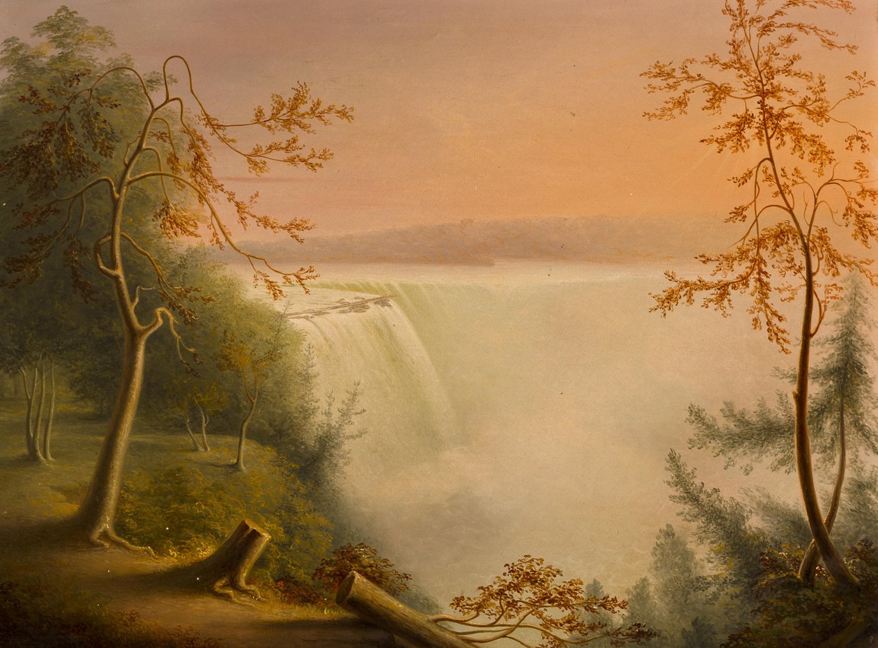 Cascate del Niagara da Rembrandt Peale