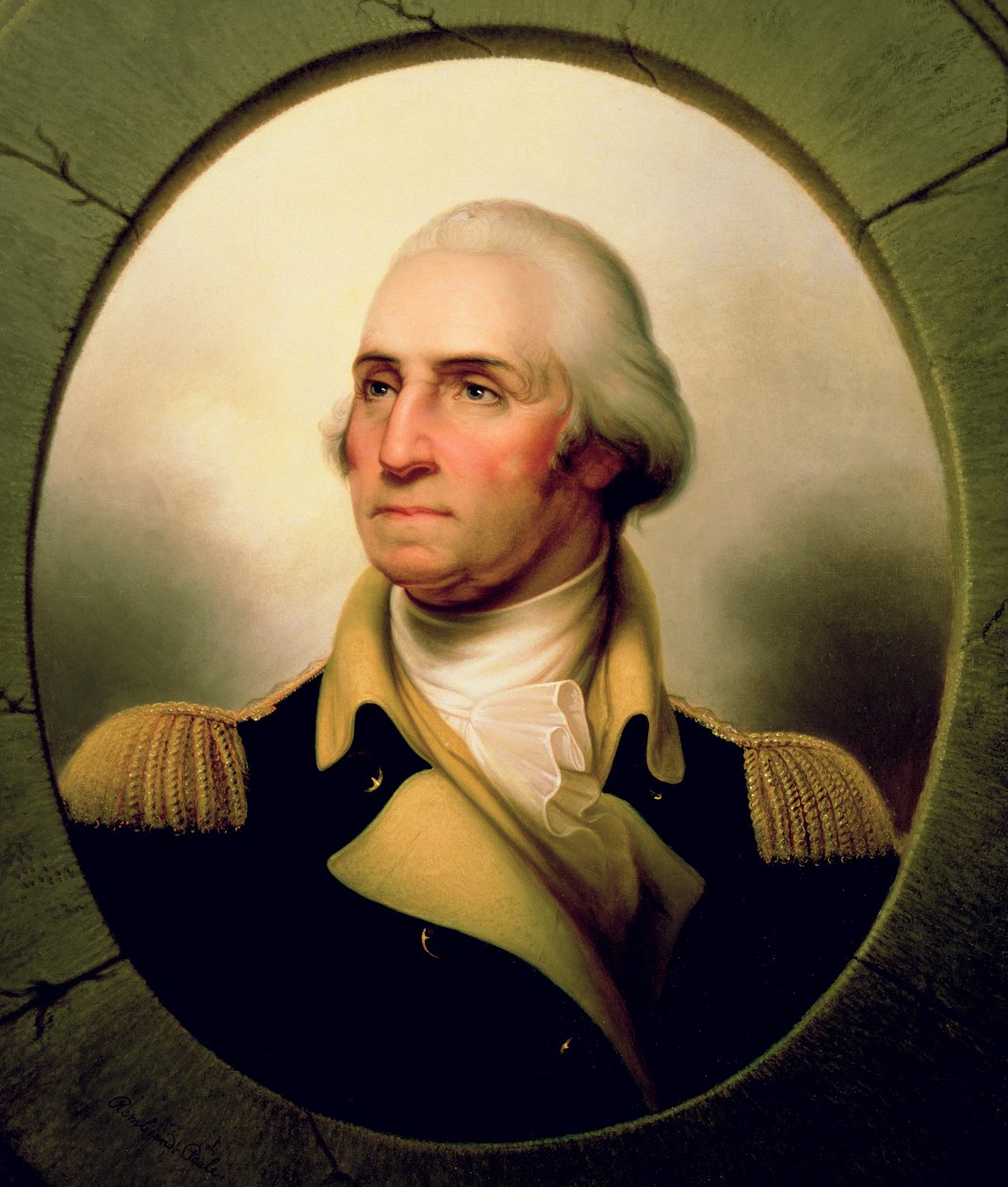 Ritratto di George Washington, 1853 da Rembrandt Peale