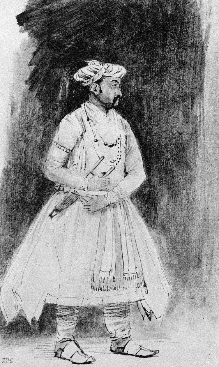 Un nobile Mughal, c.1659 da Rembrandt van Rijn