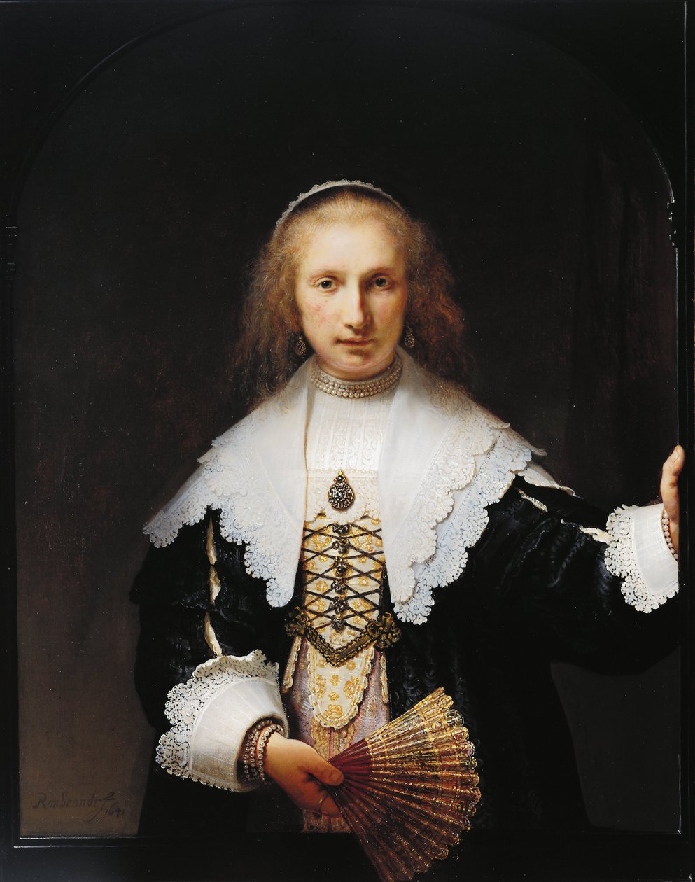 Agatha Bas (1611-58) da Rembrandt van Rijn
