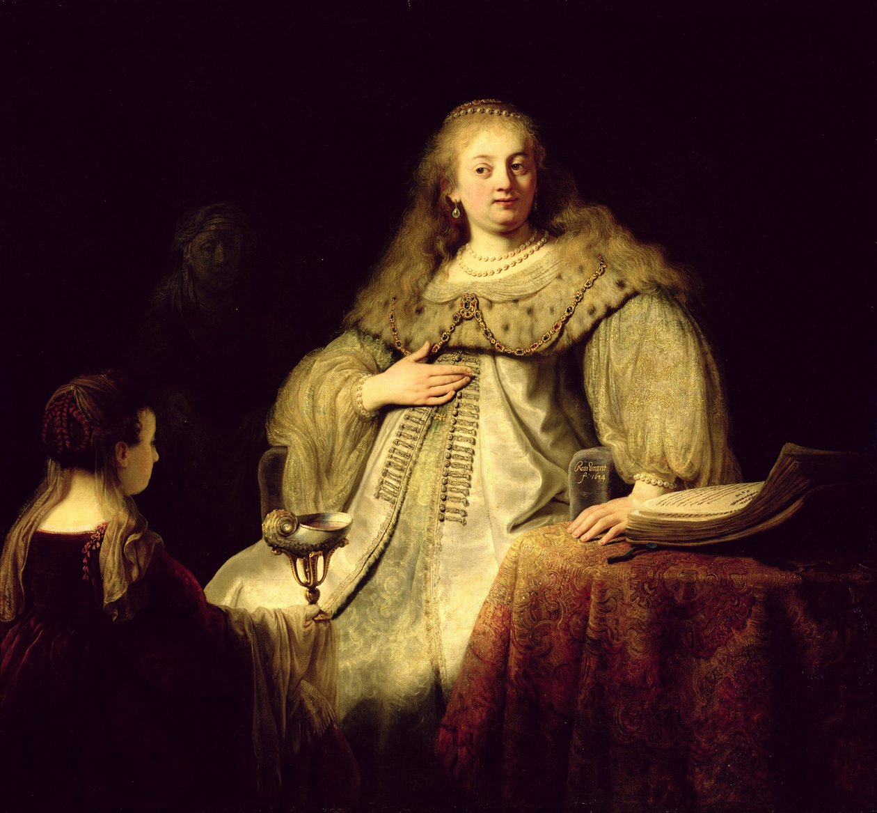 Artemisia, 1634 da Rembrandt van Rijn