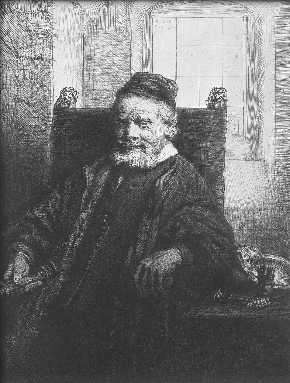 Jean Lutma, 1656 da Rembrandt van Rijn