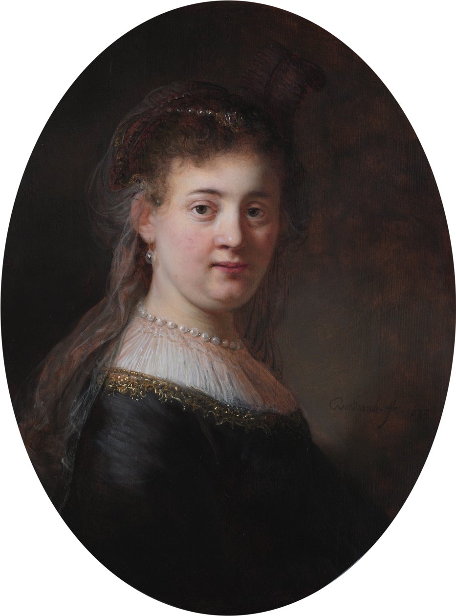 Ritratto di Saskia van Uylenburgh da Rembrandt van Rijn