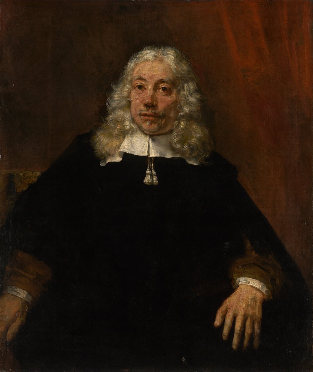Ritratto di un uomo dai capelli bianchi da Rembrandt van Rijn