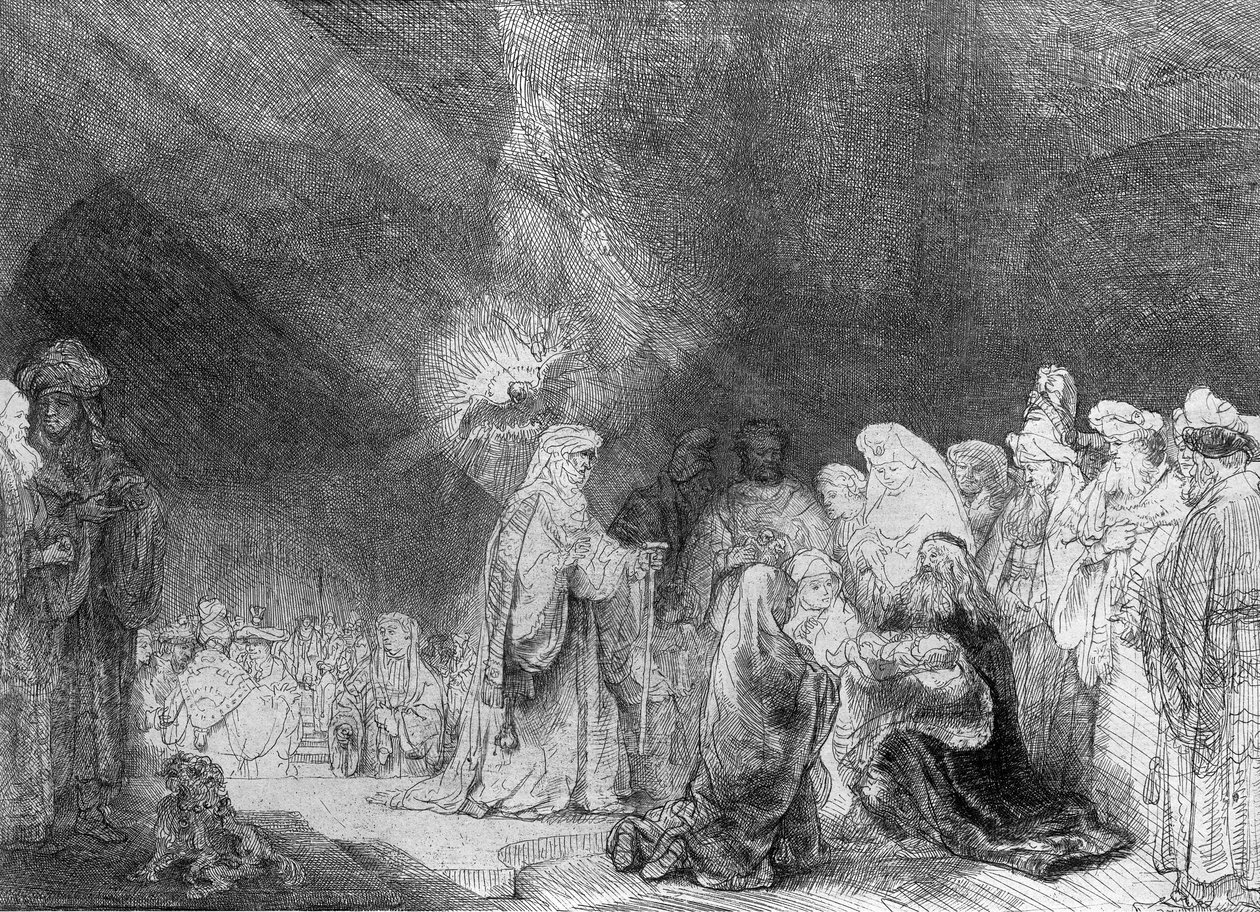 Presentazione al Tempio da Rembrandt van Rijn