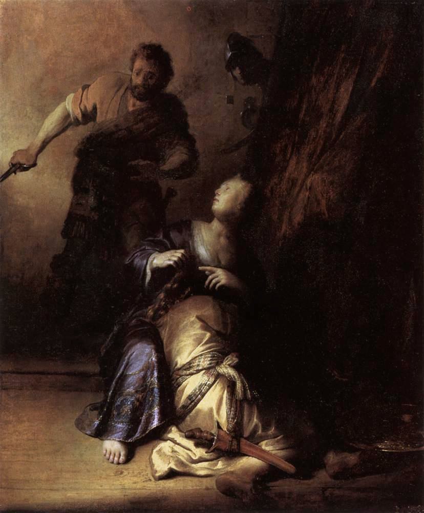 Sansone e Dalila da Rembrandt van Rijn