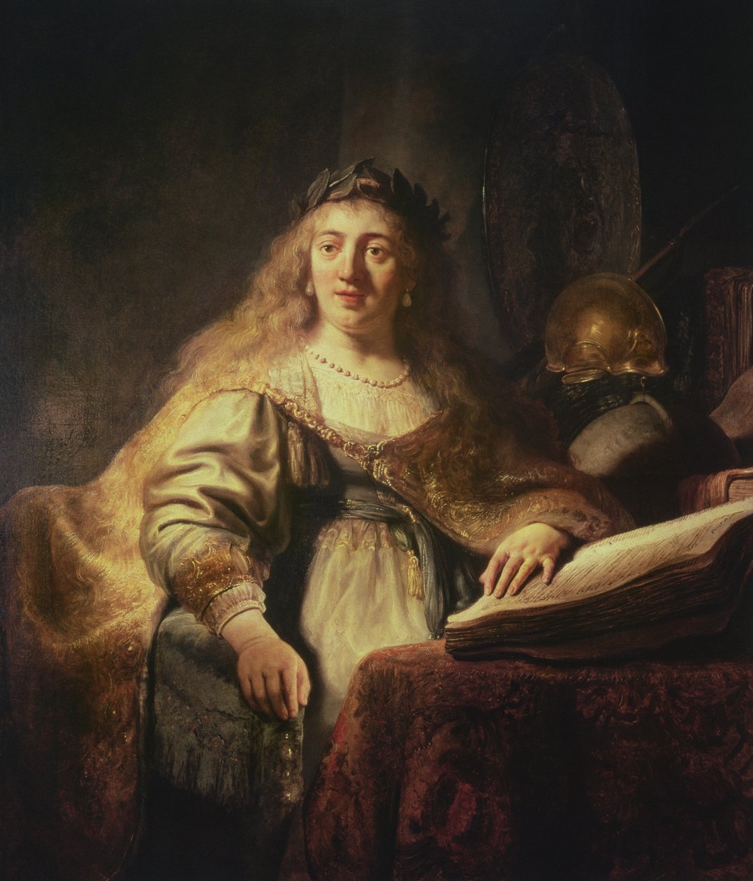 Saskia come Minerva da Rembrandt van Rijn