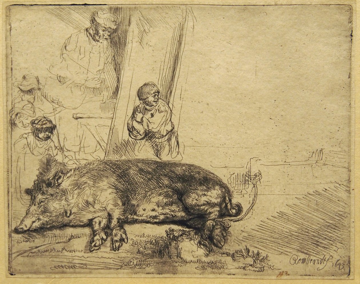 Il Maiale da Rembrandt van Rijn
