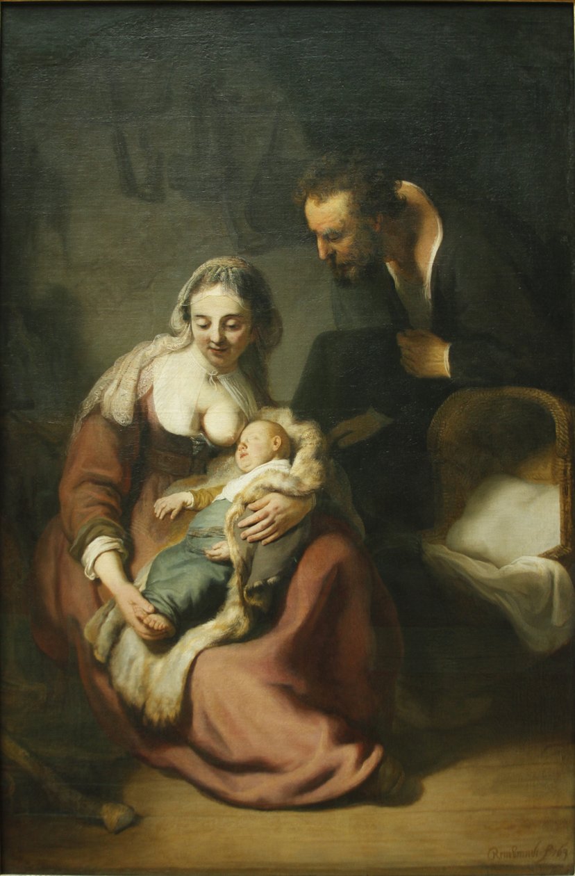La Sacra Famiglia da Rembrandt
