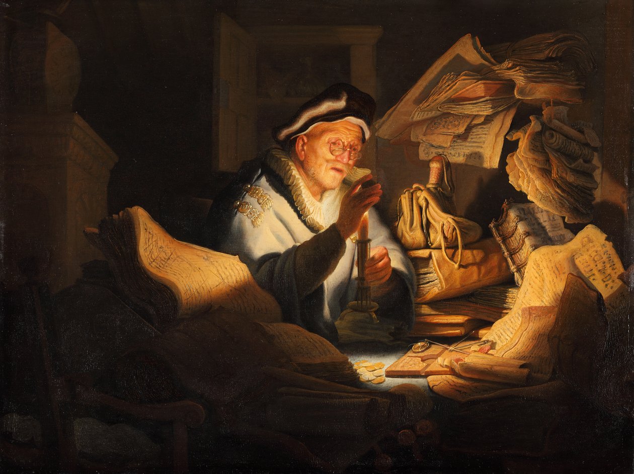 Il Cambiavalute da Rembrandt