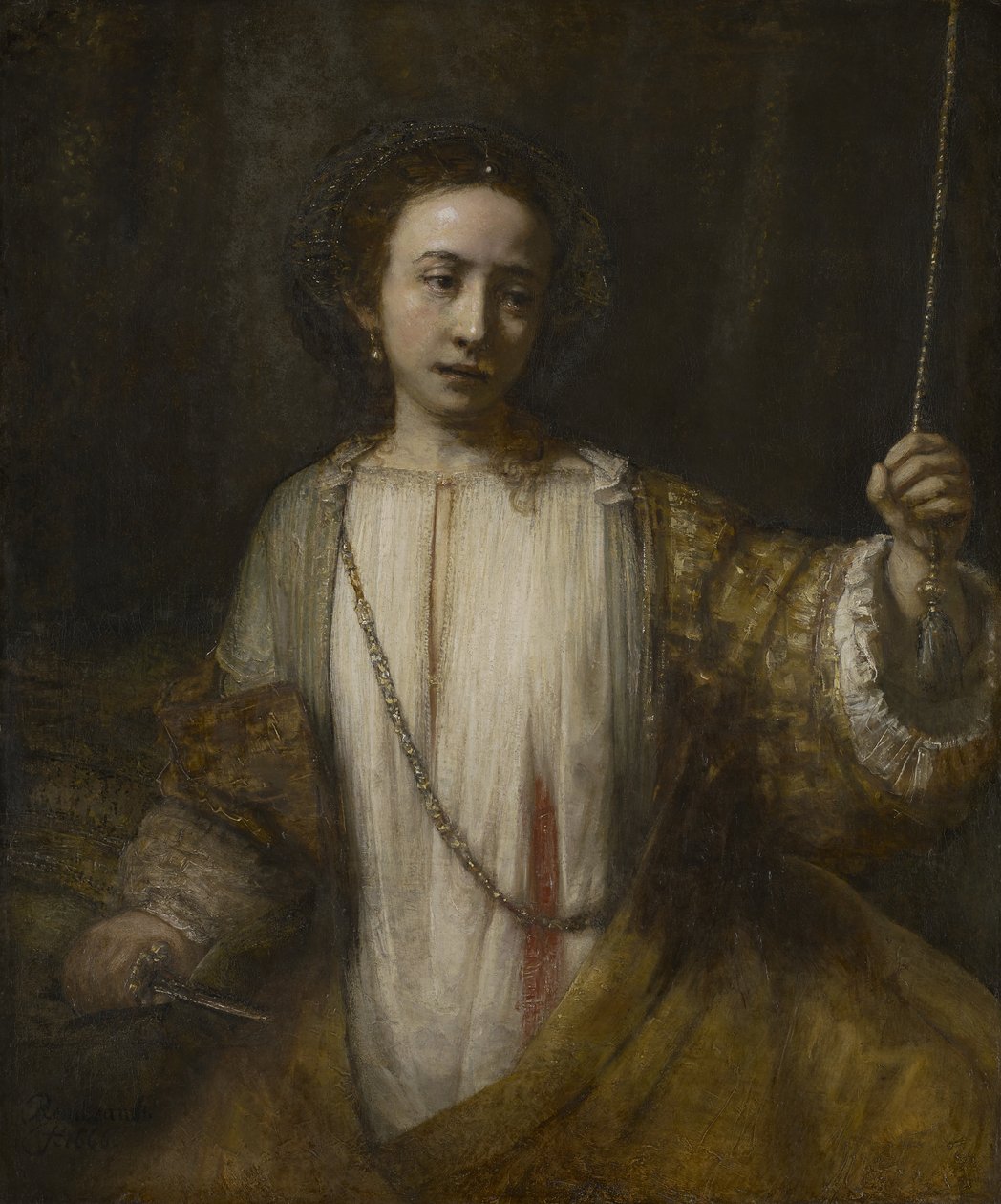 Lucrezia da Rembrandt Harmensz. van Rijn