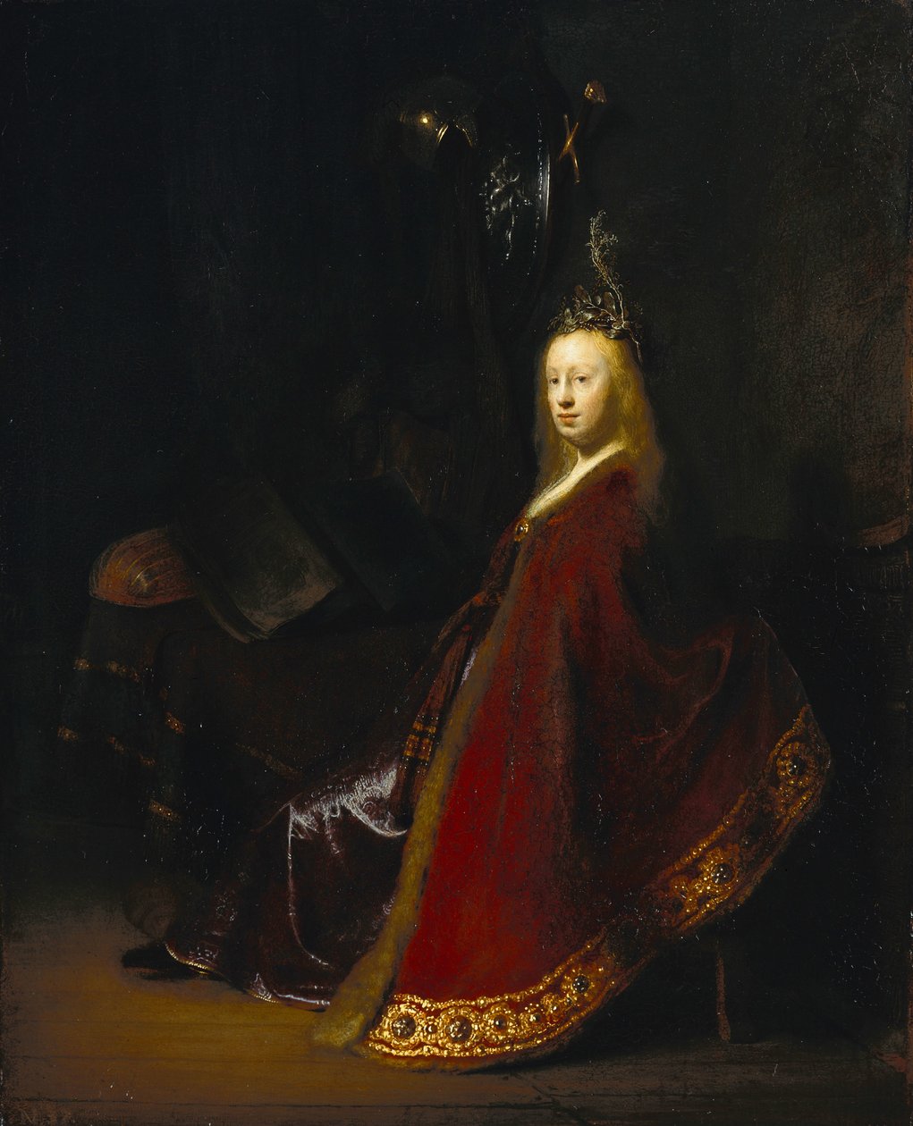 Minerva, 1631 da Rembrandt van Rijn