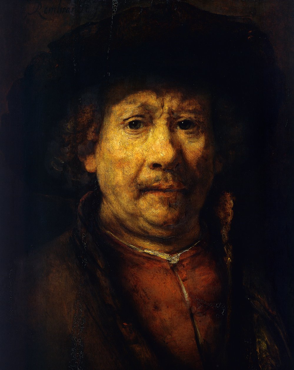 Autoritratto da Rembrandt Harmensz. van Rijn
