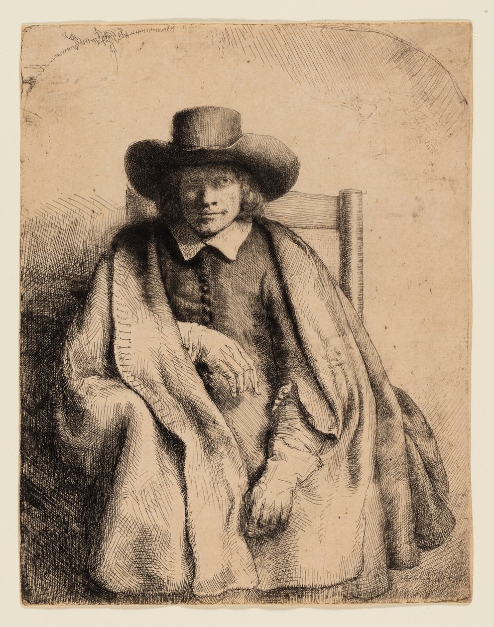 Clement de Jonghe, venditore di stampe da Rembrandt van Rijn