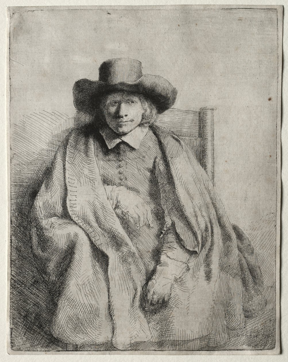 Clement de Jonghe, venditore di stampe da Rembrandt van Rijn