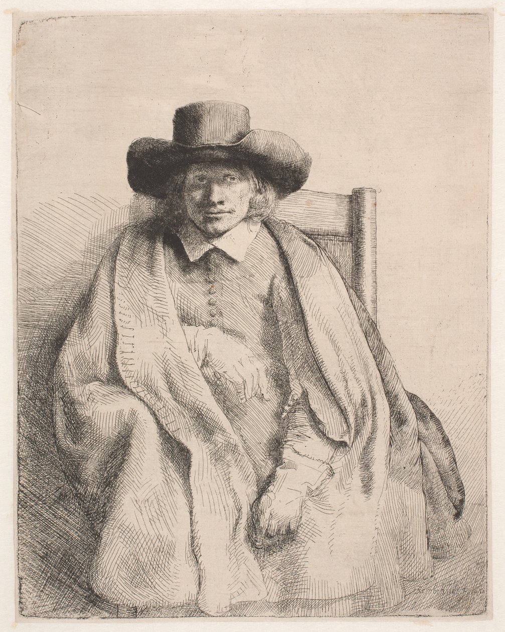 Clement de Jonghe, venditore di stampe da Rembrandt van Rijn