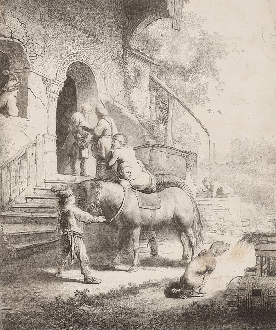 Il buon samaritano da Rembrandt van Rijn
