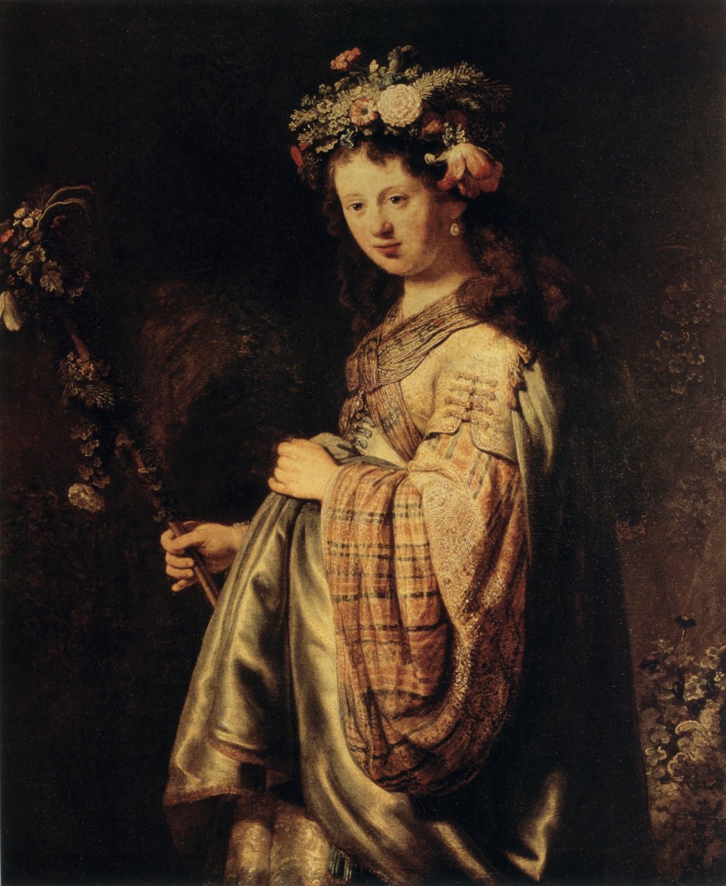 Flora, 1634 da Rembrandt van Rijn