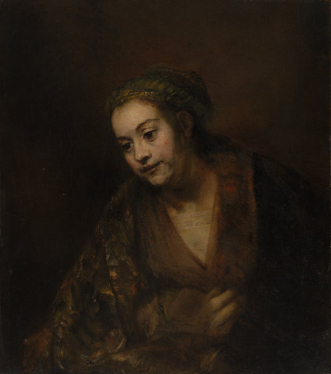 Hendrickje Stoffels 1626-1663, metà degli anni 1650 da Rembrandt van Rijn
