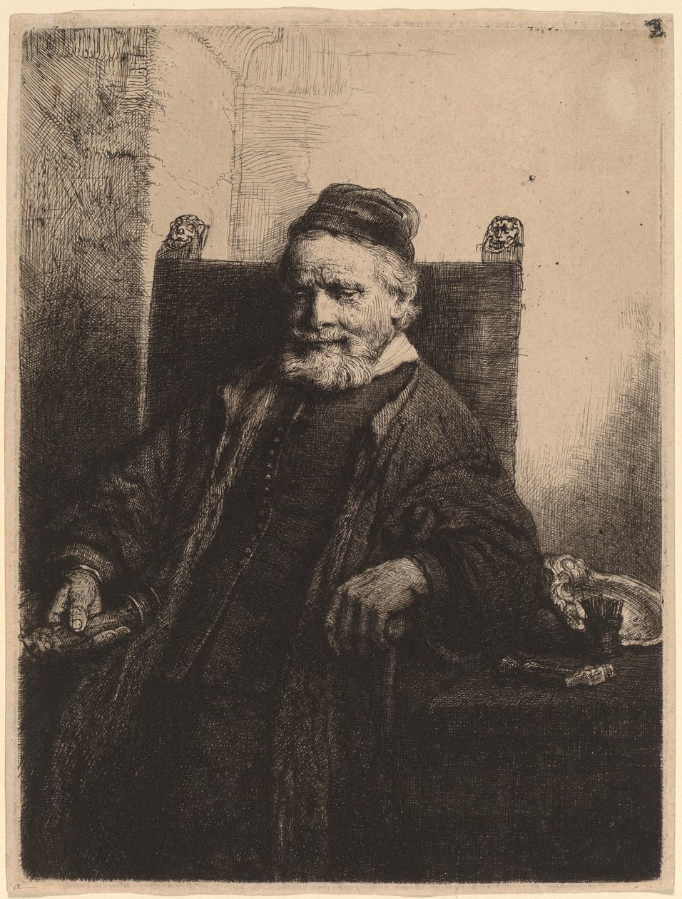 Jan Lutma da Rembrandt van Rijn