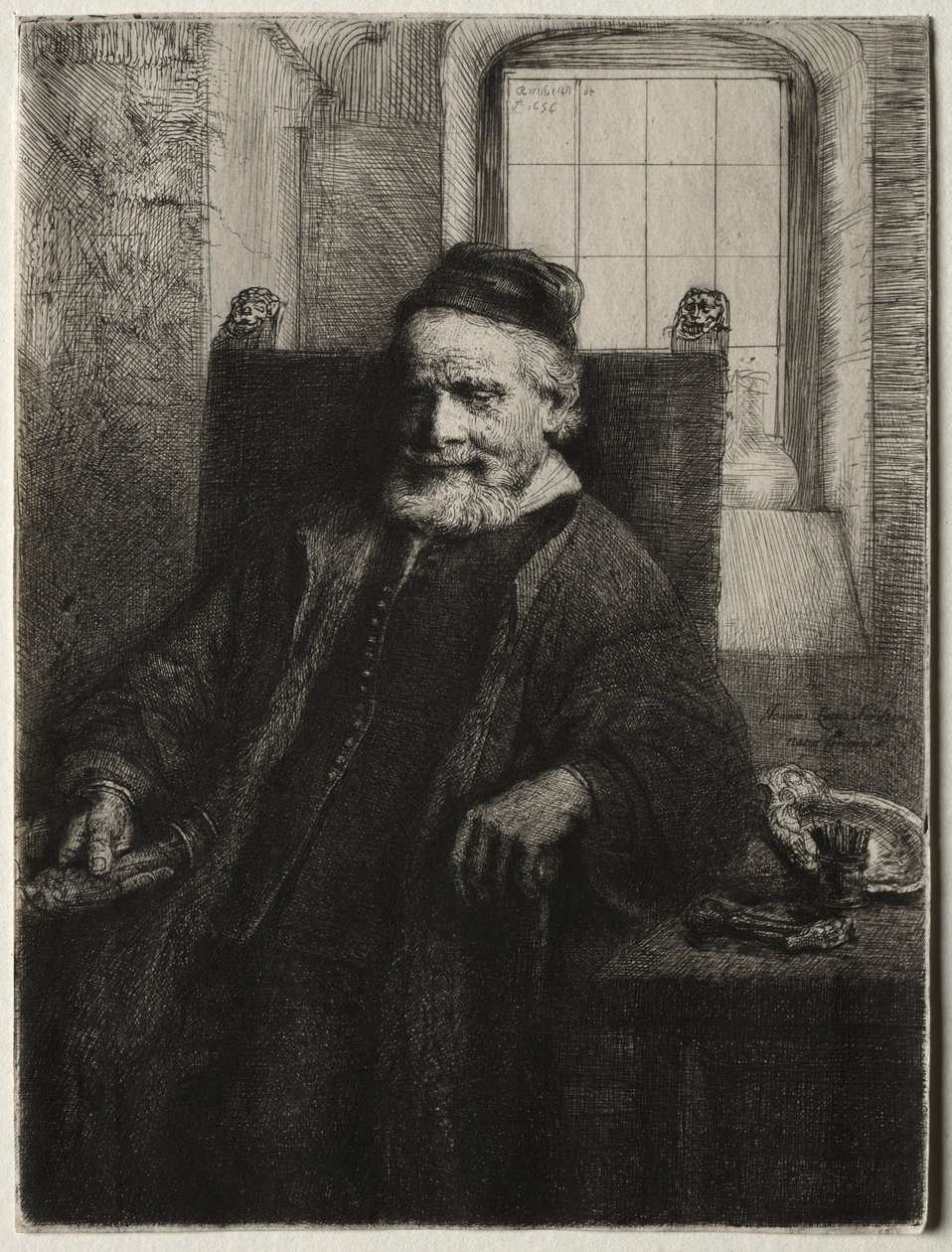 Jan Lutma, orafo, 1656 da Rembrandt van Rijn