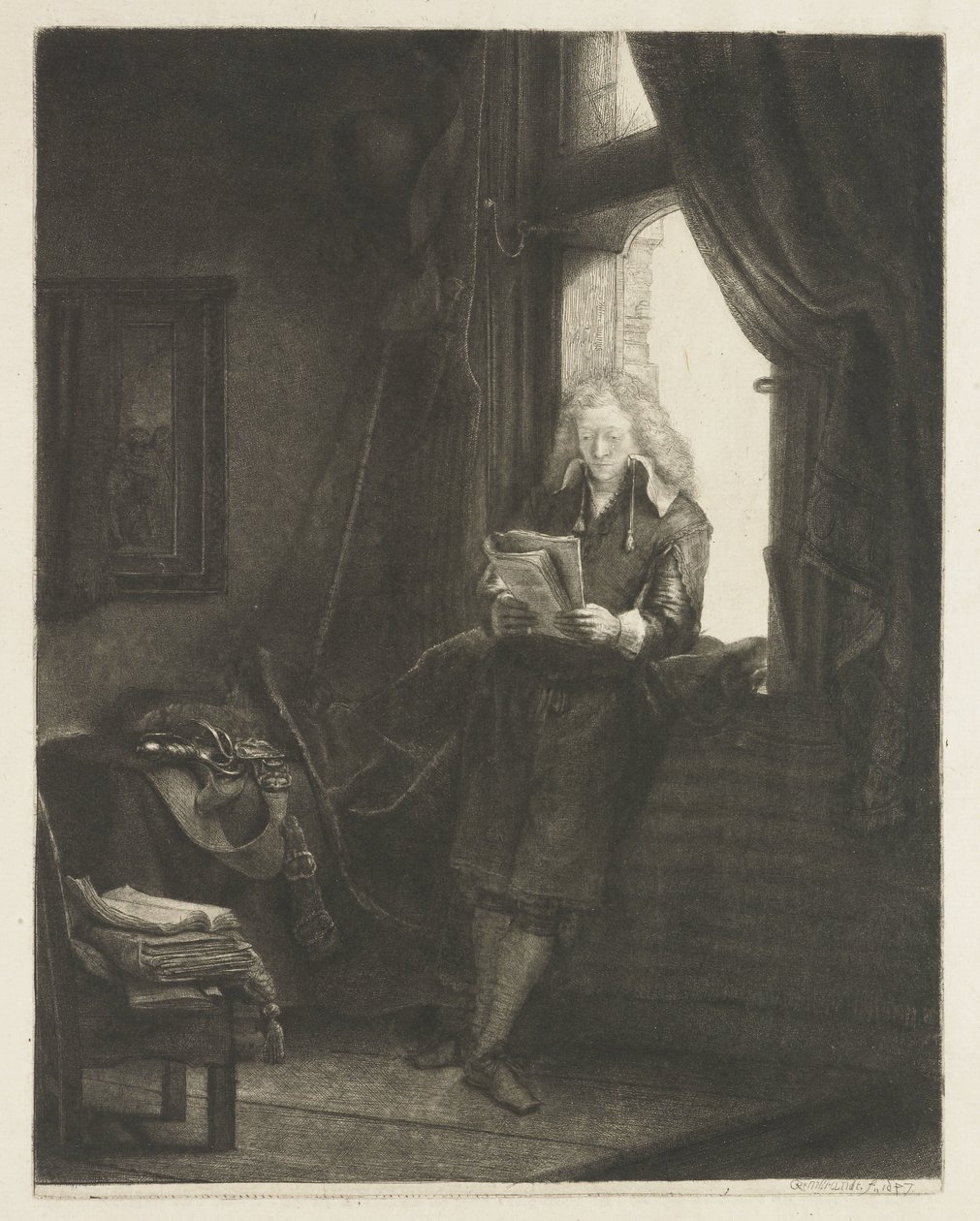 Jan Six da Rembrandt van Rijn