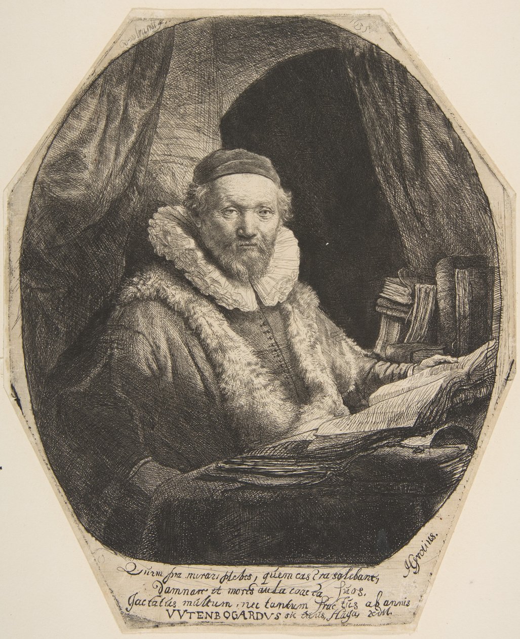 Jan Uytenbogaert da Rembrandt van Rijn