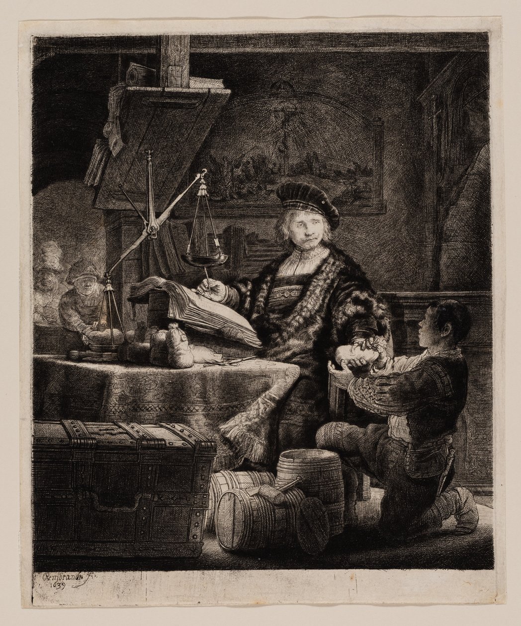 Jan Uytenbogaert, "Il pesatore d