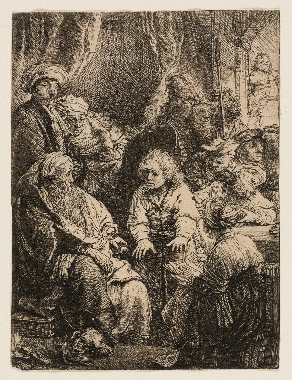 Giuseppe racconta i suoi sogni da Rembrandt van Rijn