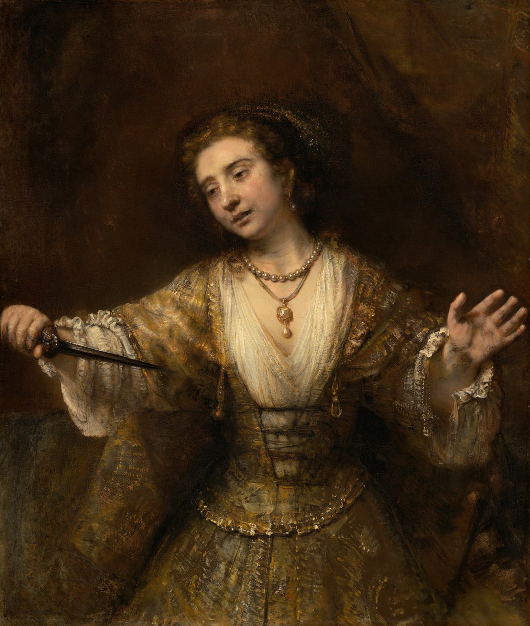 Lucrezia da Rembrandt van Rijn