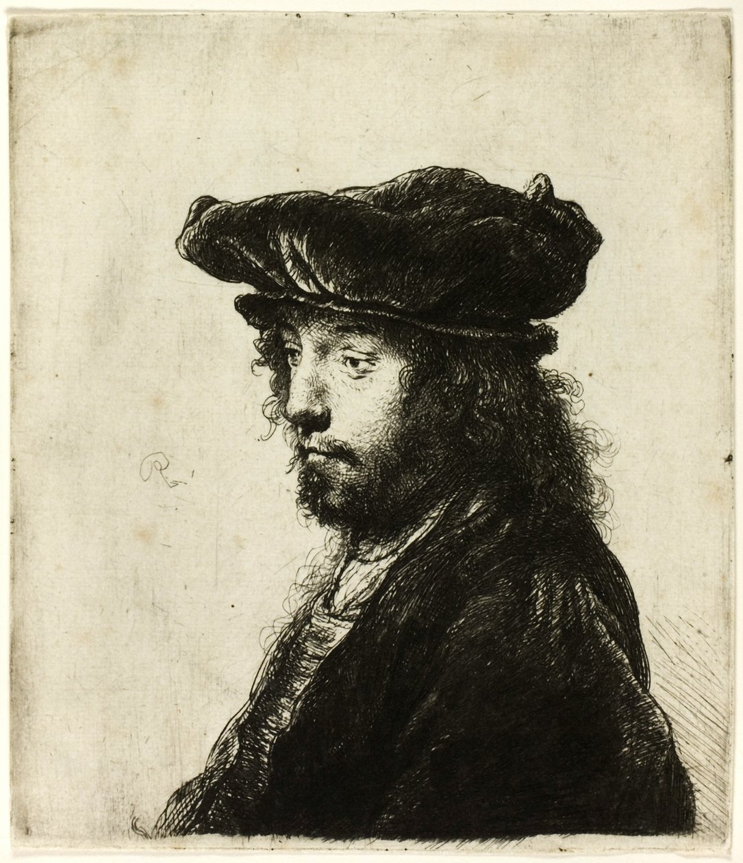 La quarta testa orientale da Rembrandt van Rijn