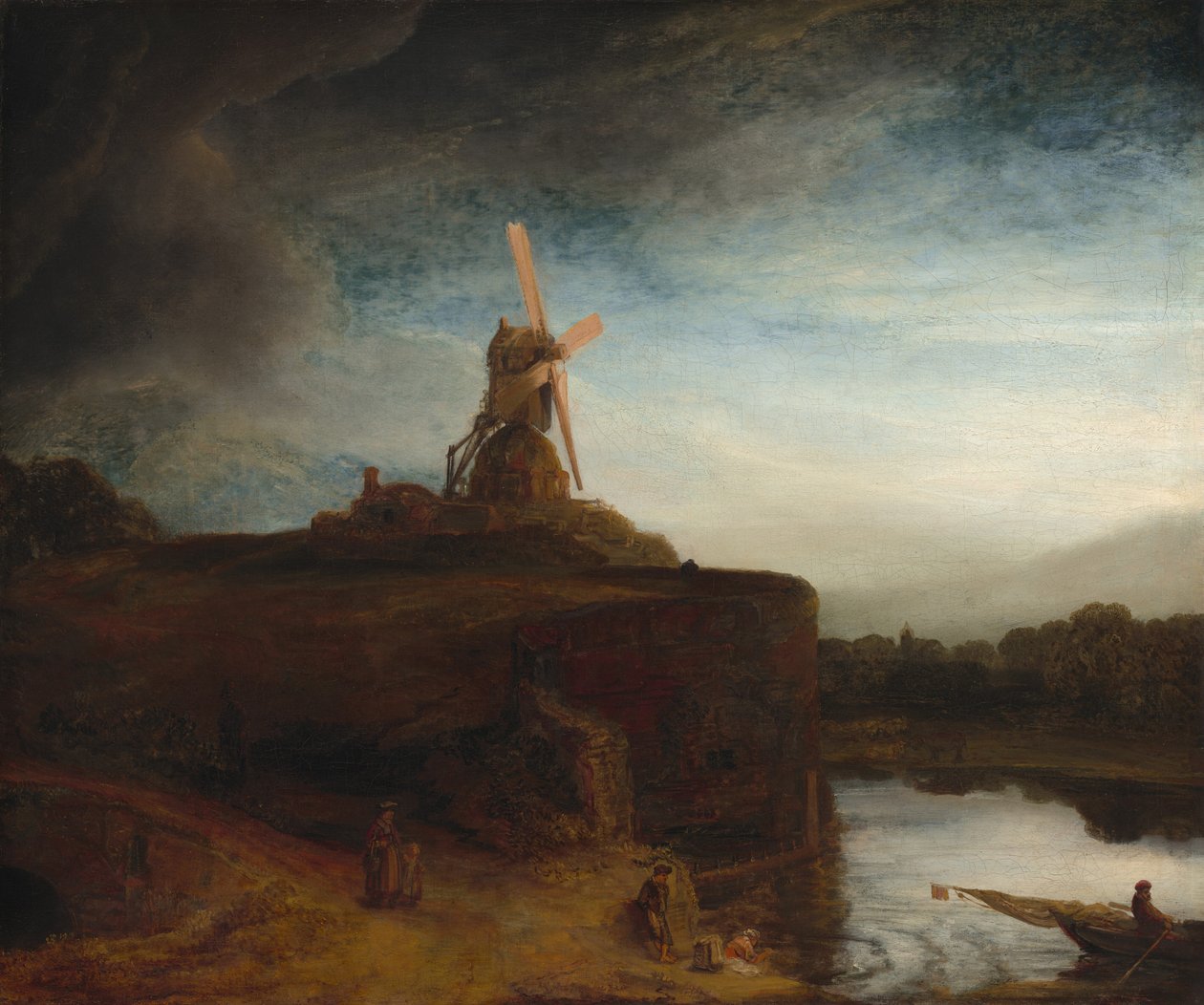 Il mulino da Rembrandt van Rijn