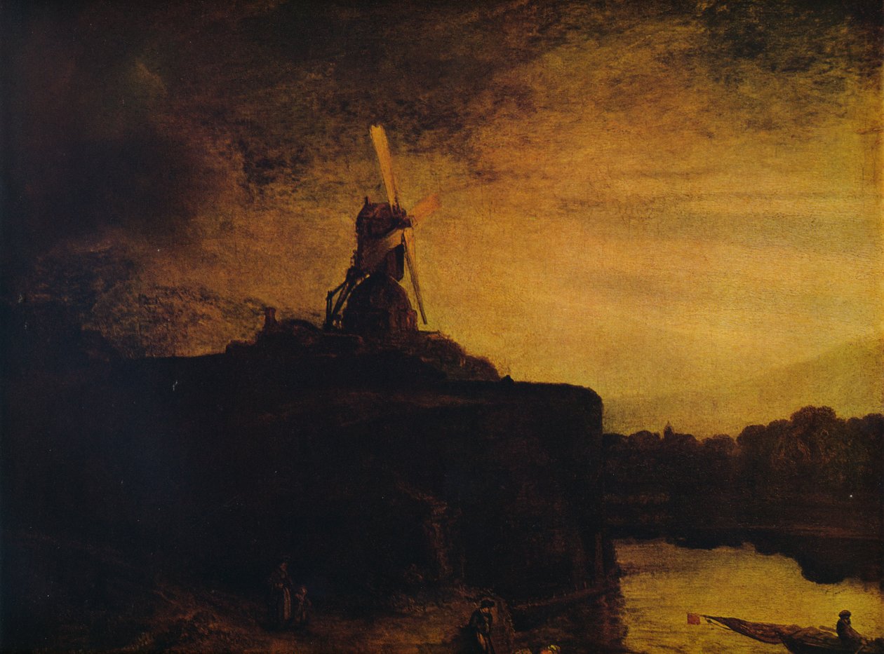 Il mulino da Rembrandt van Rijn