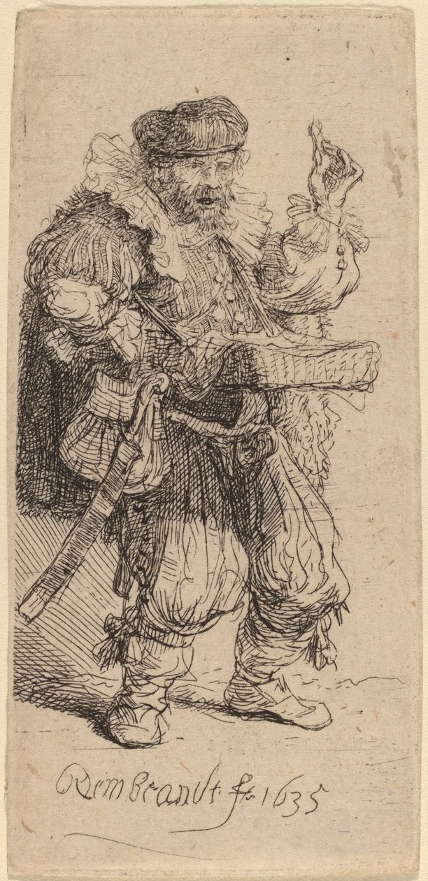 Il Ciarlatano da Rembrandt van Rijn