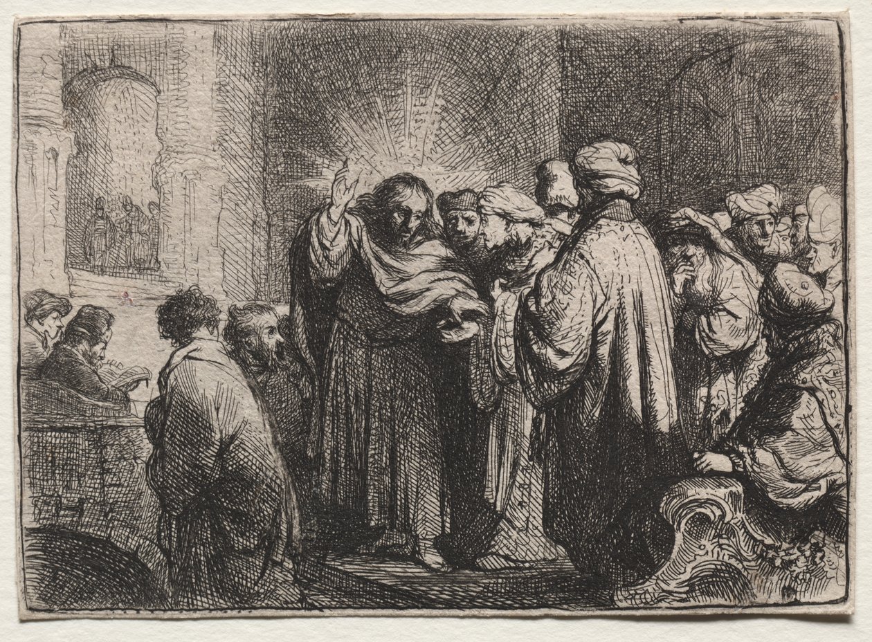 Il tributo da Rembrandt van Rijn
