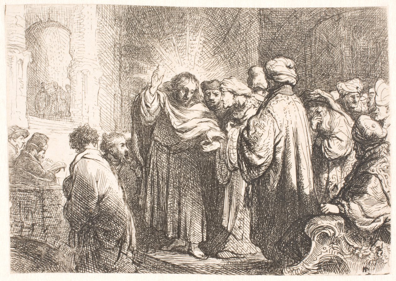 Il tributo da Rembrandt van Rijn