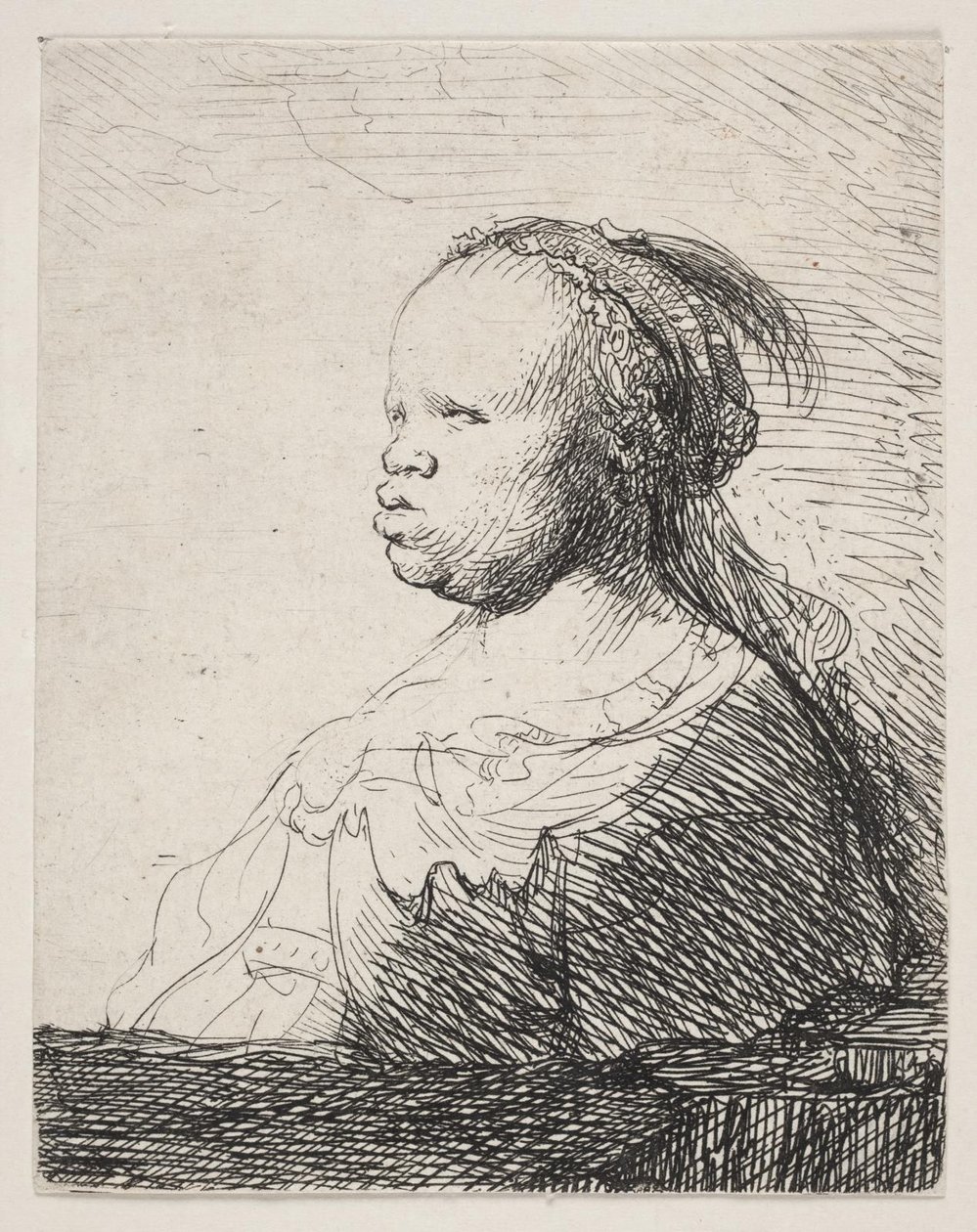 Il bianco nero da Rembrandt van Rijn