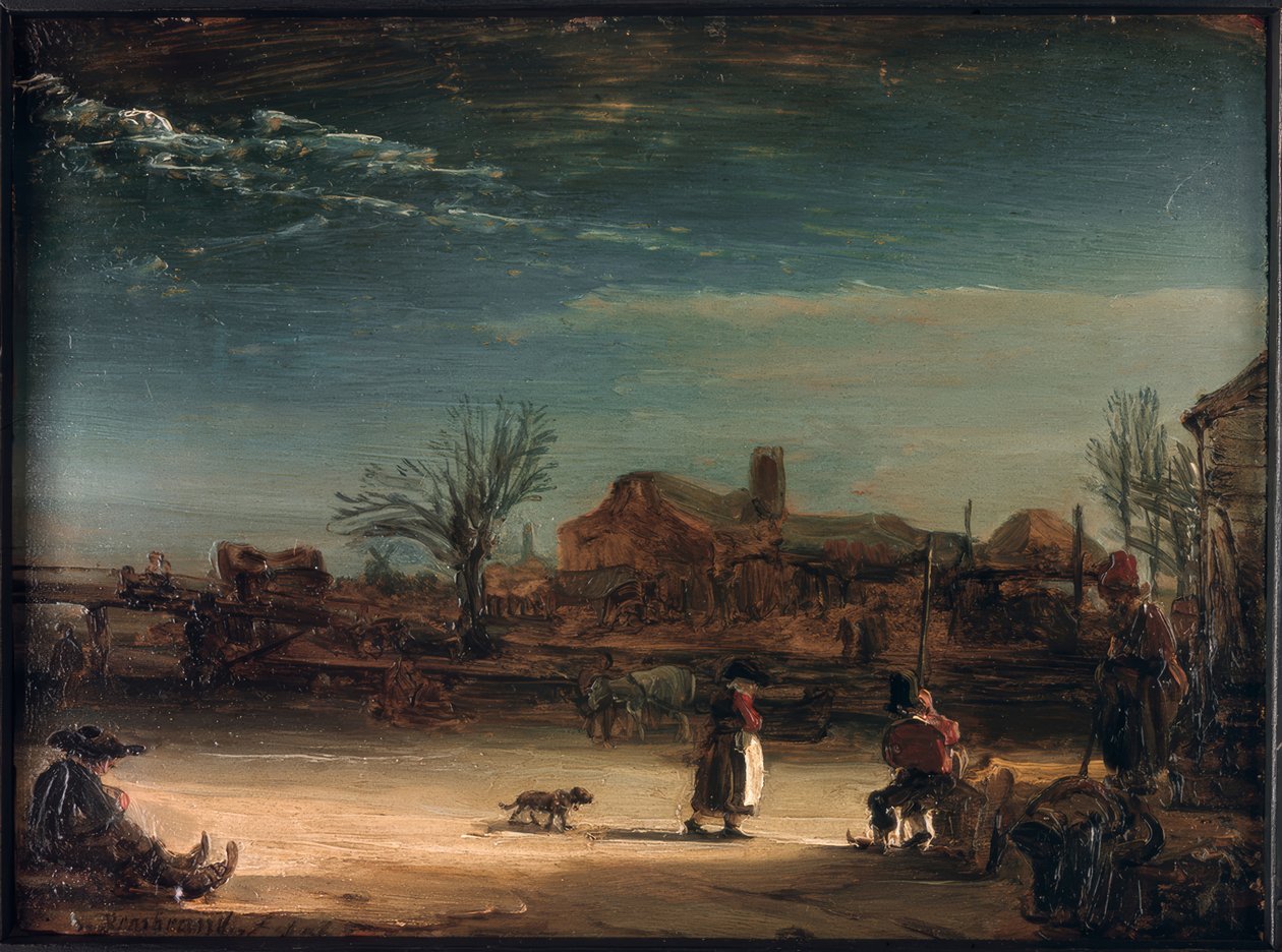 Paesaggio invernale da Rembrandt van Rijn