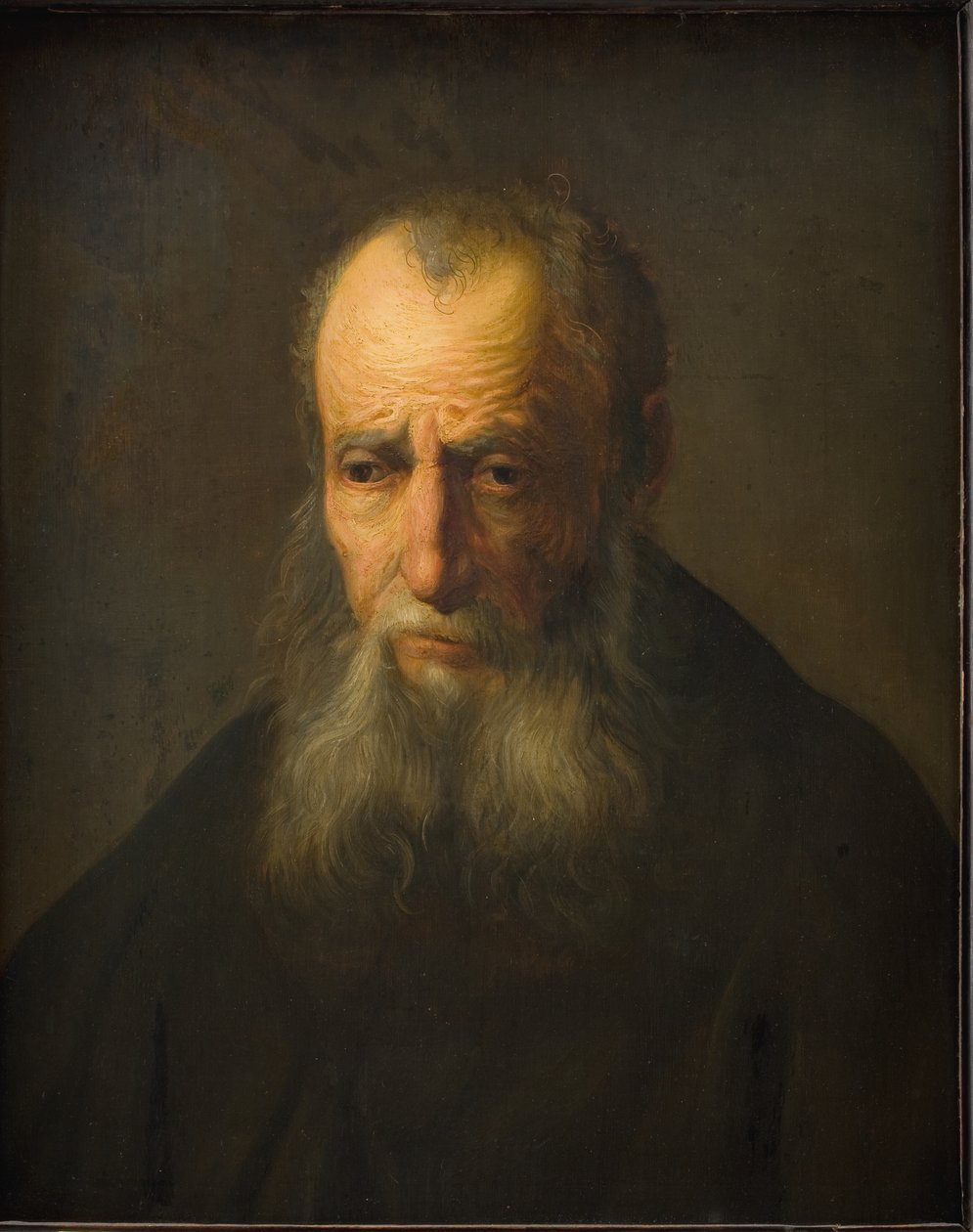 Busto di un vecchio da Rembrandts skole