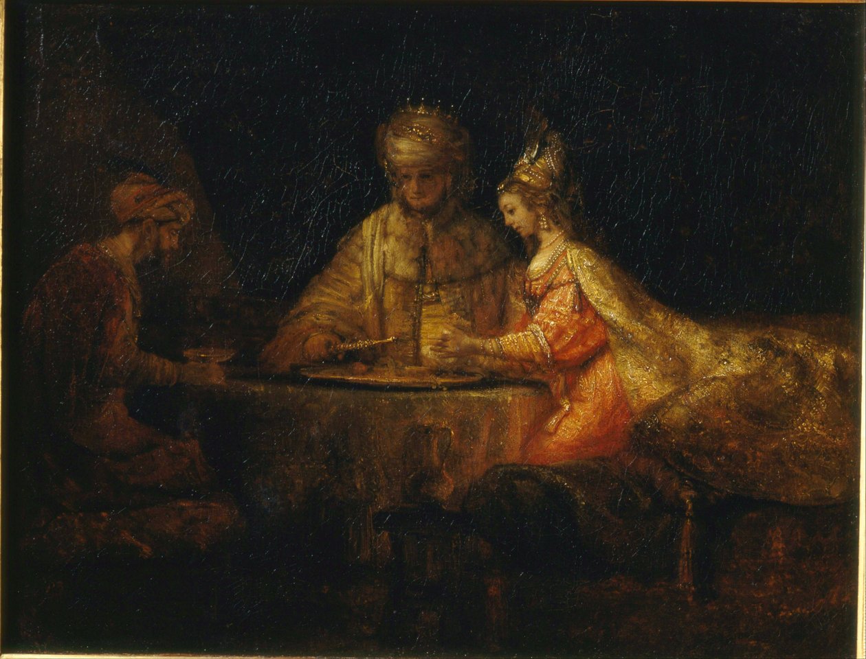 Assuero, Aman ed Ester da Rembrandt van Rijn