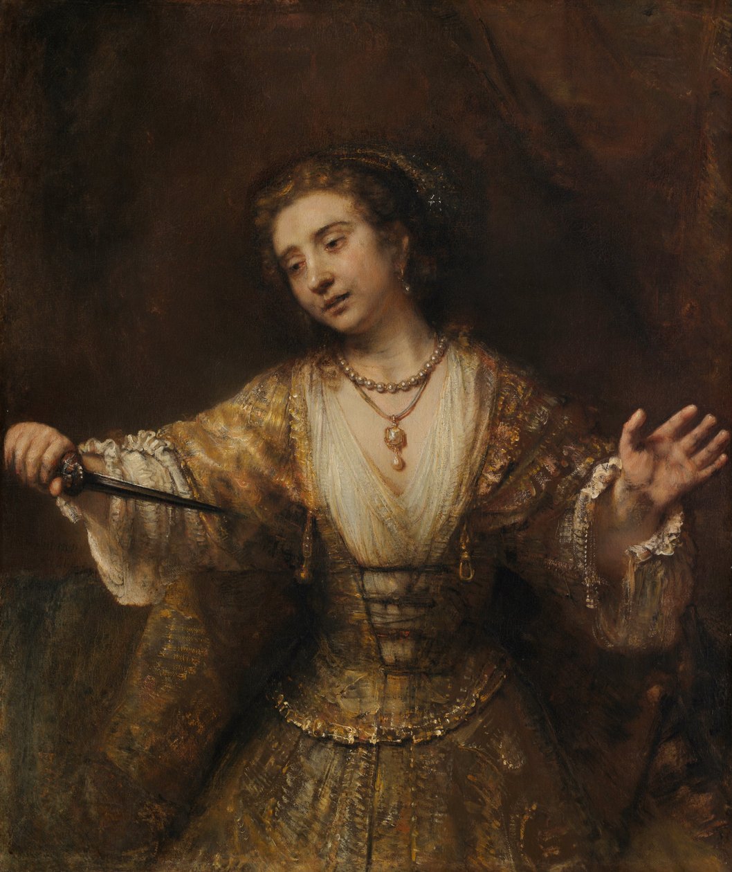 Lucrezia da Rembrandt van Rijn
