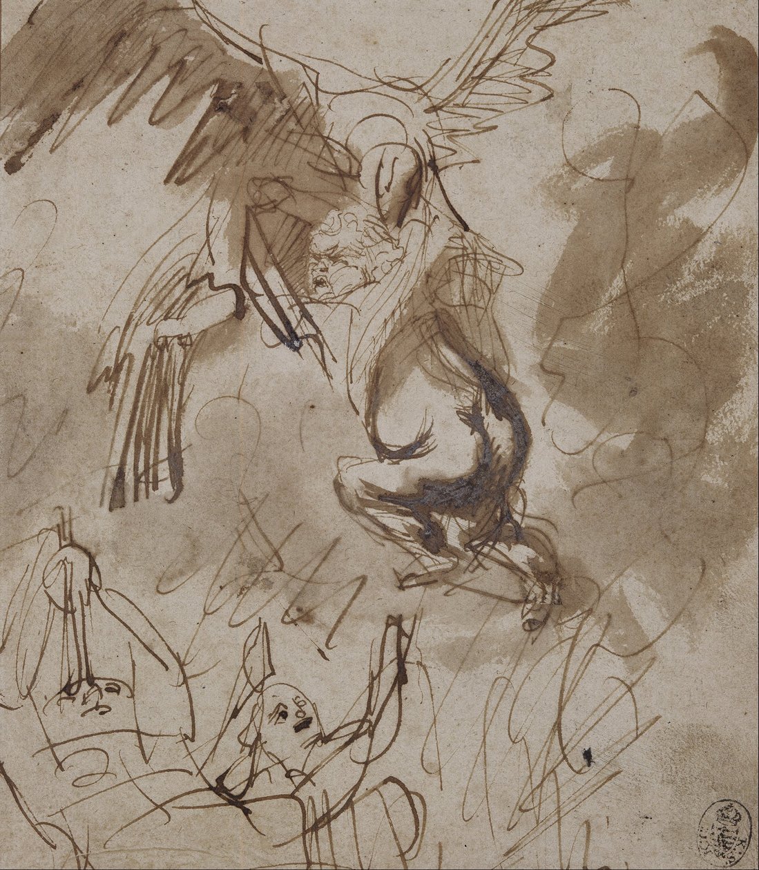 Il ratto di Ganimede da Rembrandt van Rijn