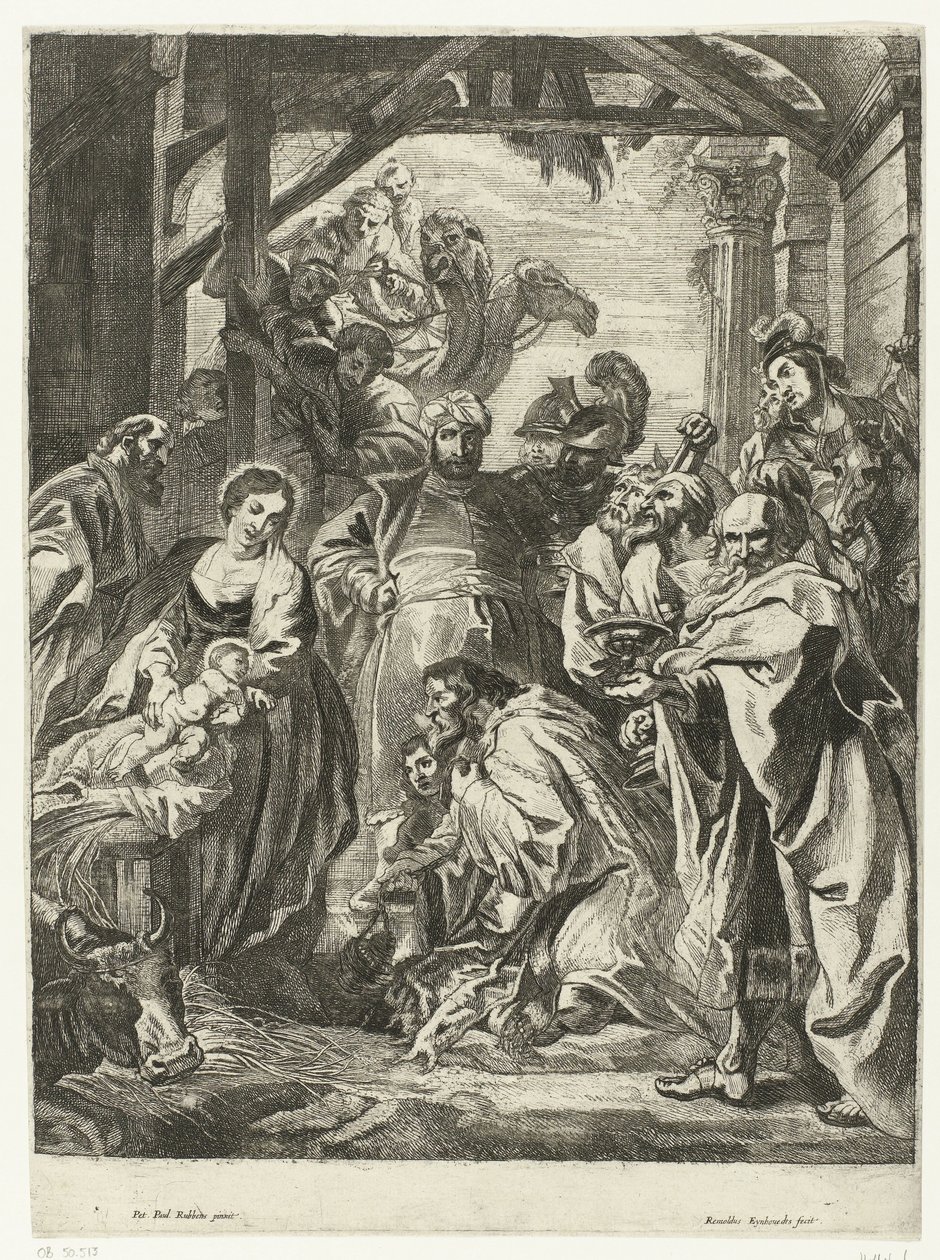 Adorazione dei Magi da Remoldus Eynhoudts