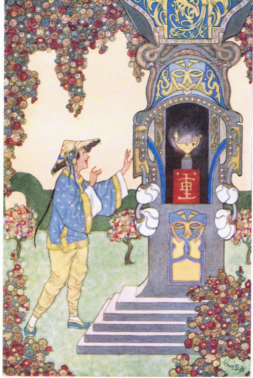 Aladino trova la lampada, anni 