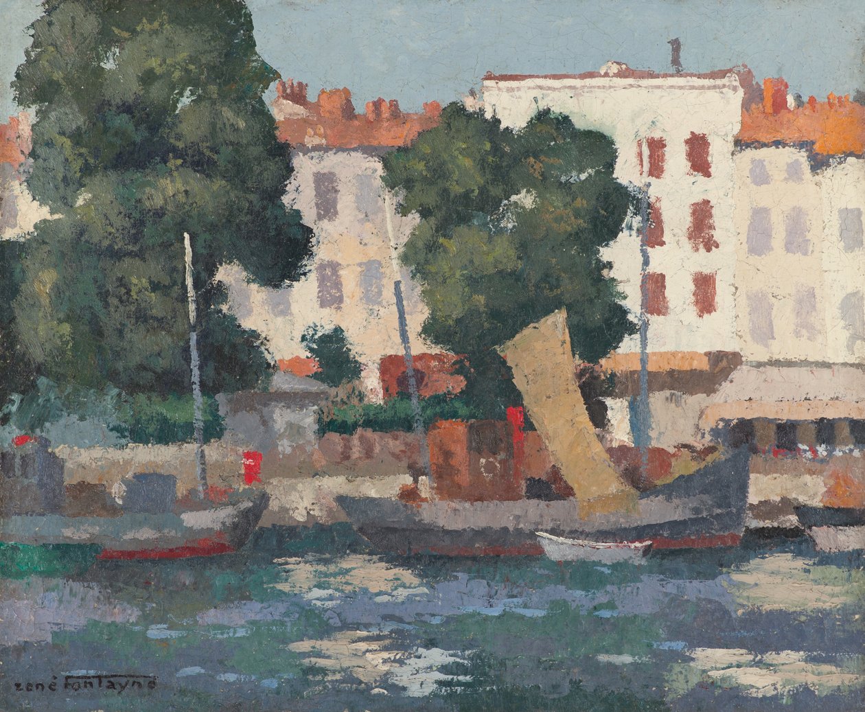 Le Quai des Dames da René Fontayne