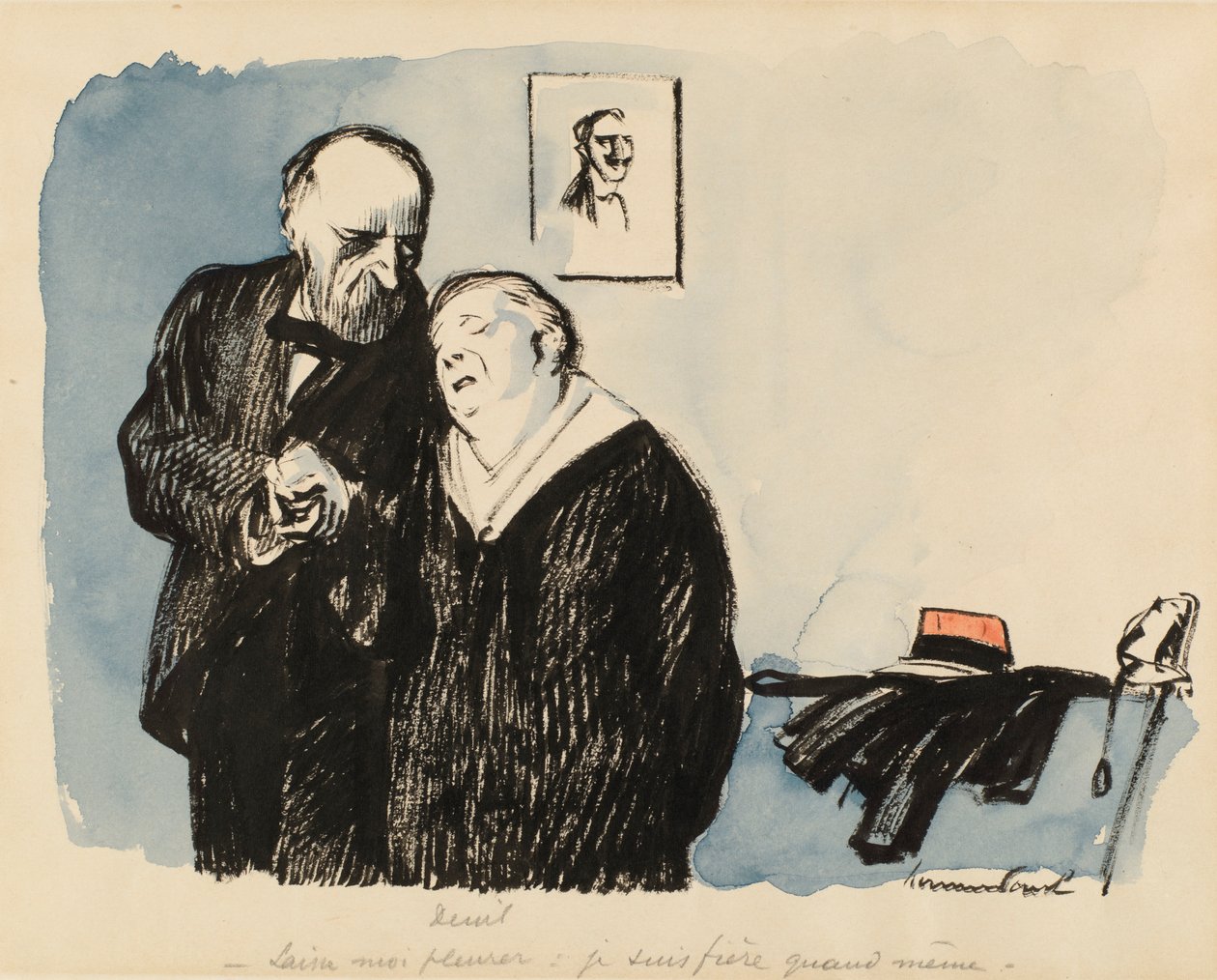 Lutto da Rene Georges Hermann Paul