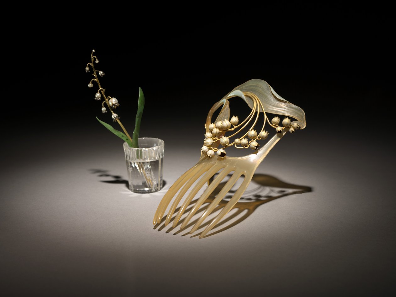 Ornamento per capelli, c.1900 da Rene Jules Lalique