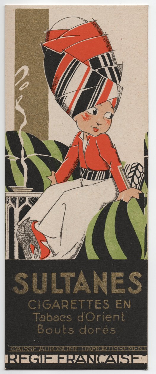 Sigarette Sultanes, ca. 1930 da Rene Vincent