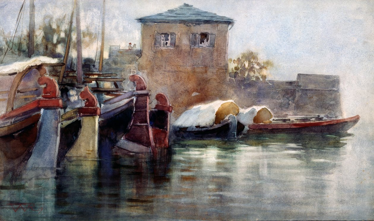 Siesta dei comballi (molo sul Lago di Como) da Renzo Weiss
