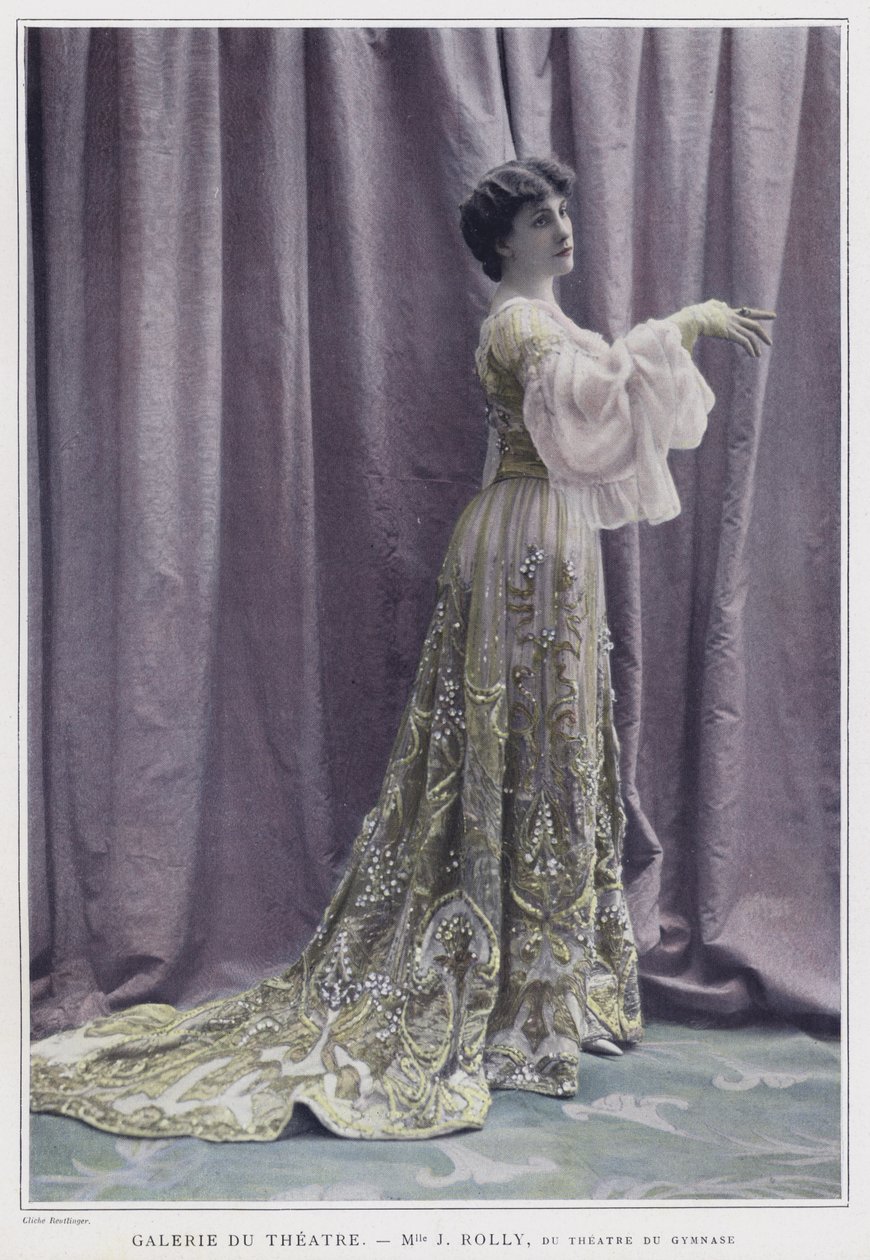 Jane Rolly, attrice francese da Reutlinger Studio